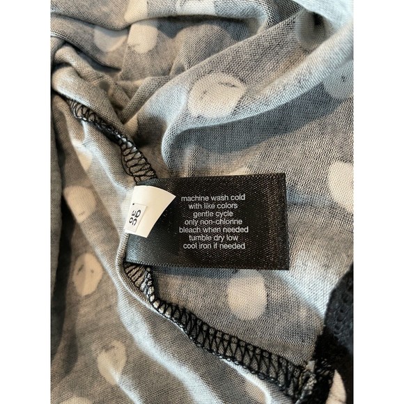 Lane Bryant Off Shoulder Black Polka Dot Dress Women’s Size 22/24 Pockets - Picture 6 of 8